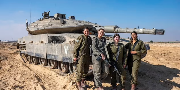 Lionesses of the Desert: Inside Israel’s all-female tank unit taking on Hamas terrorists – and led by British captain, 20, who says her role is ‘a dream come true’