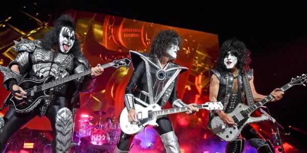 KISS reveals digital avatars at farewell concert: ‘We can be forever young’