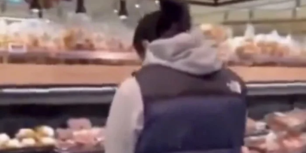 Muslim migrant in Holland urinates on pork in supermarket