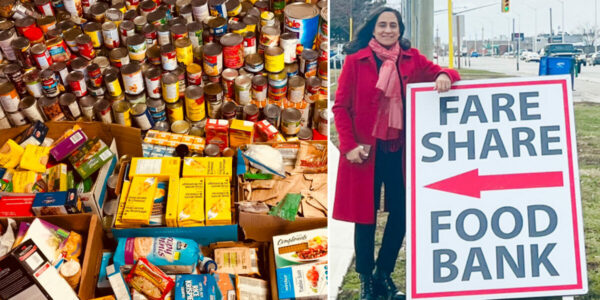 Food Bank Usage Has Surged Because Of Liberal Economic Policies & Radical Immigration Levels. Apparently, They See This As A Photo Opportunity
