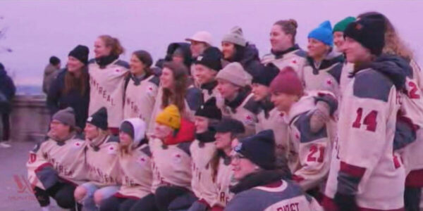 Montreal’s professional women’s hockey league team faces scrutiny over English-only video