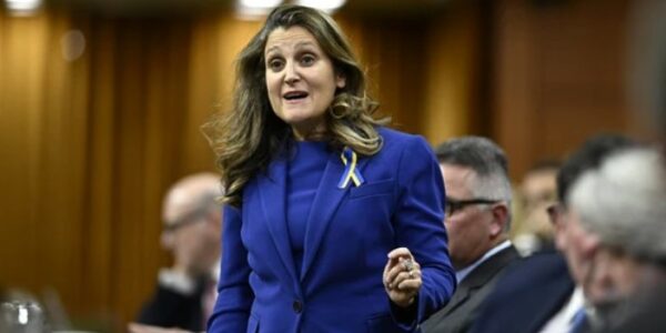 Freeland on Rebel News arrest: Politicians have ’no role’ in police decisions