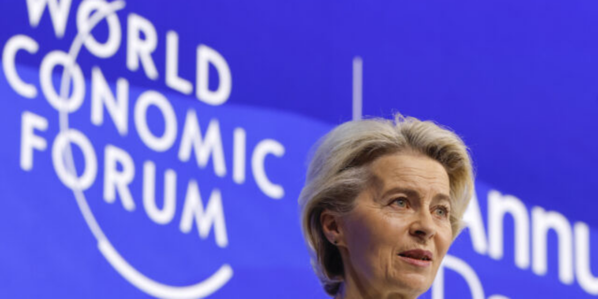 WEF: EU Chief Von Der Leyen Demands Censorship of ‘Industrial Scale Disinformation’ at Davos