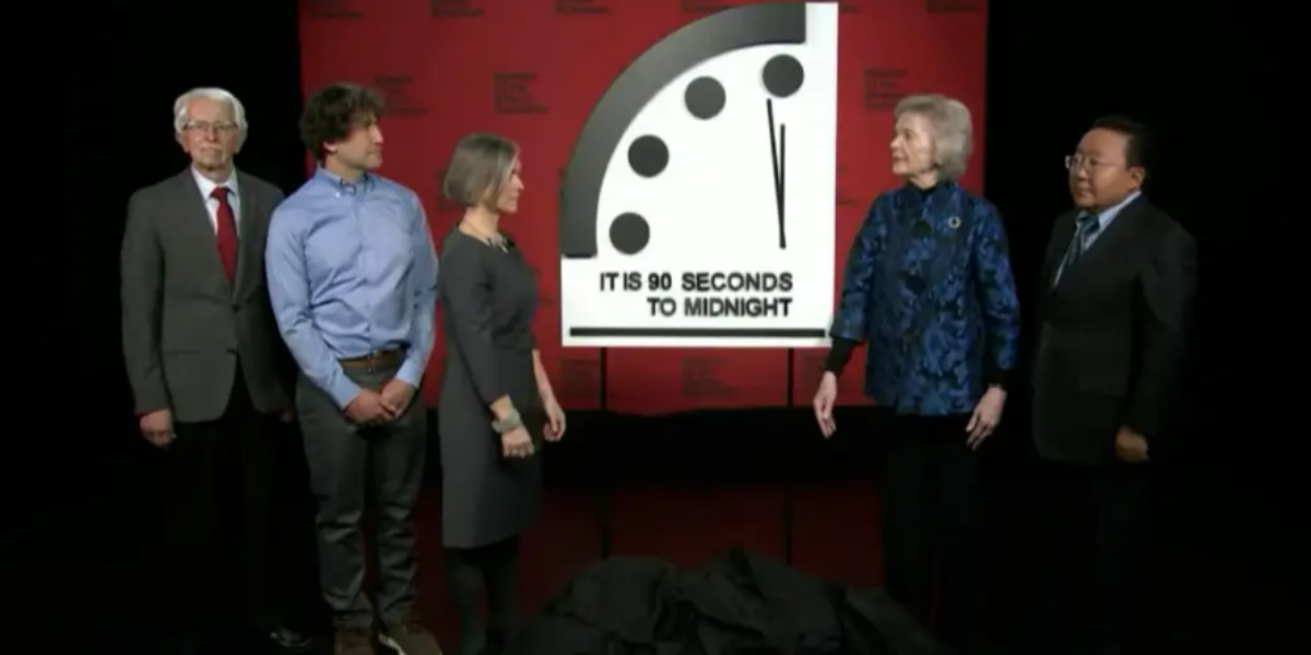 Is the world close to ending? Doomsday Clock time to signal threats