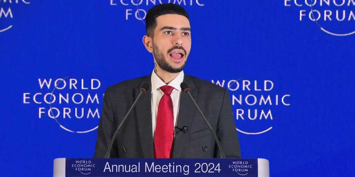 New WEF participant does the unthinkable at 2024 Davos Meeting