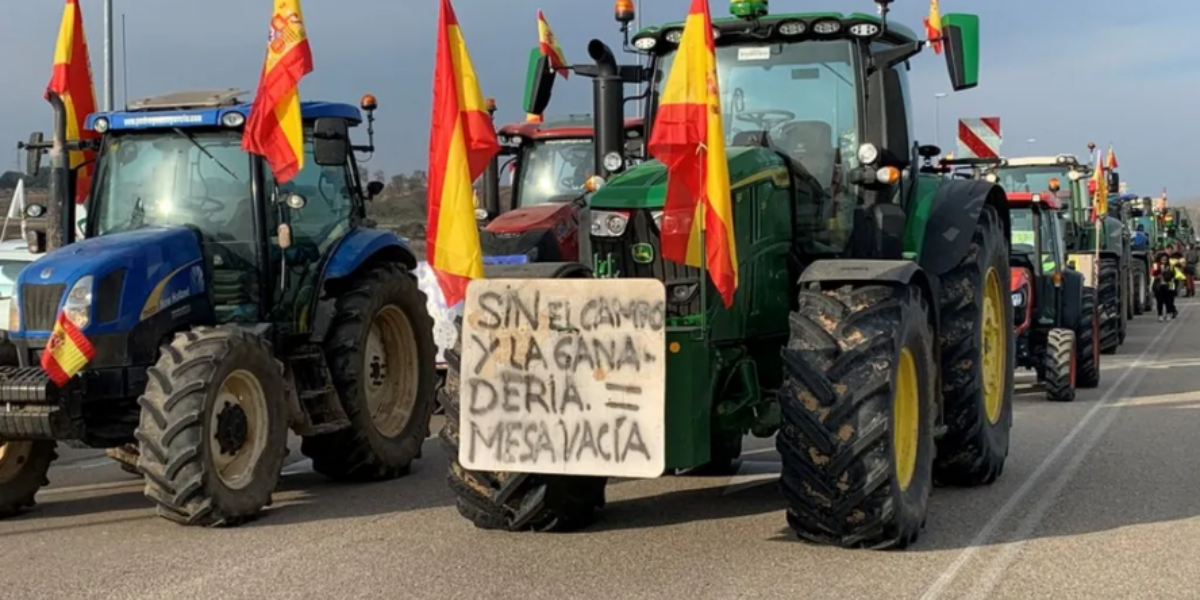 Spanish farmers join wave of protests