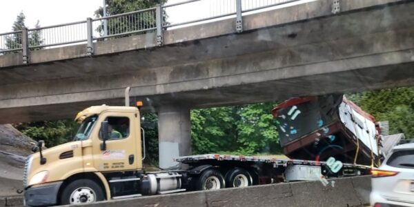 Fines, jail time proposed for truck drivers who hit overpasses