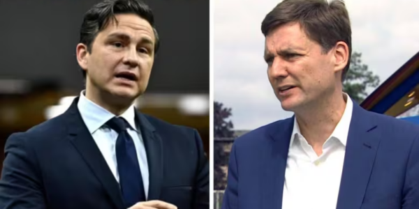 Premier David Eby mocks Pierre Poilievre’s letter asking B.C. to join carbon tax fight