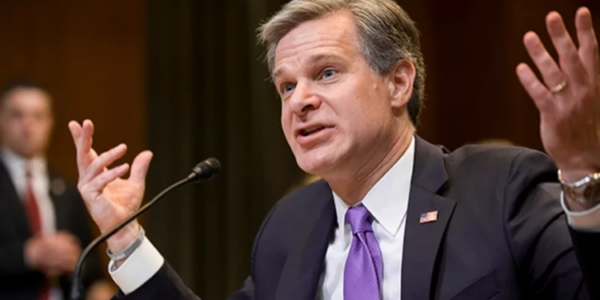 FBI’s Wray Pauses Hunt for ‘Insurrectionists’ to Warn of Actual Terrorist Threat
