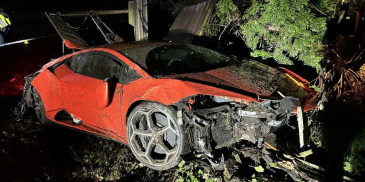 13-year-old’s ‘joyride’ in Lamborghini ends in total write-off, Vancouver police say