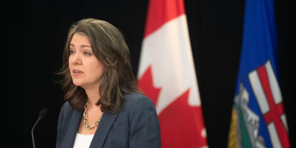Submitted for her approval: Danielle Smith’s new jab at Trudeau hits cities, universities too