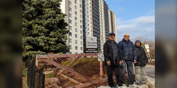 A group of Toronto tenants have been on a rent strike for a year and say there’s no resolution in sight