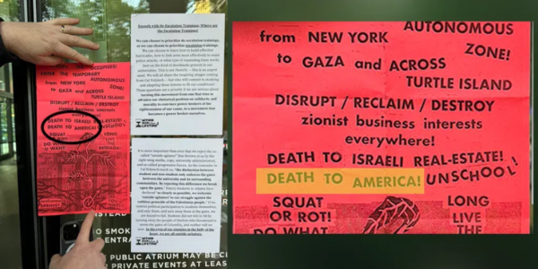 ‘Death to America’: NYPD shares disturbing anti-American propaganda at NYU encampment