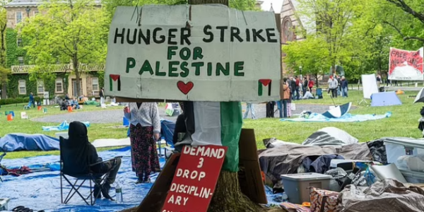 ‘Princeton Princess’ whines that she’s ‘starving,’ blames university after choosing to go on anti-Israel hunger strike