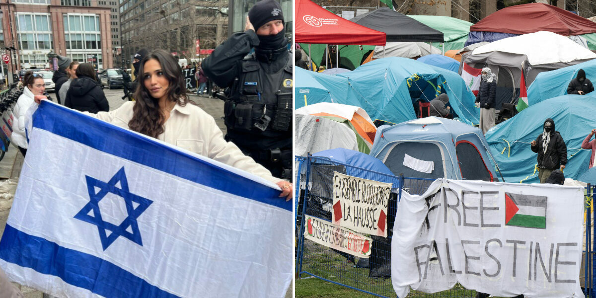 Jewish advocate says her removal from McGill encampment by police proves protesters are violent