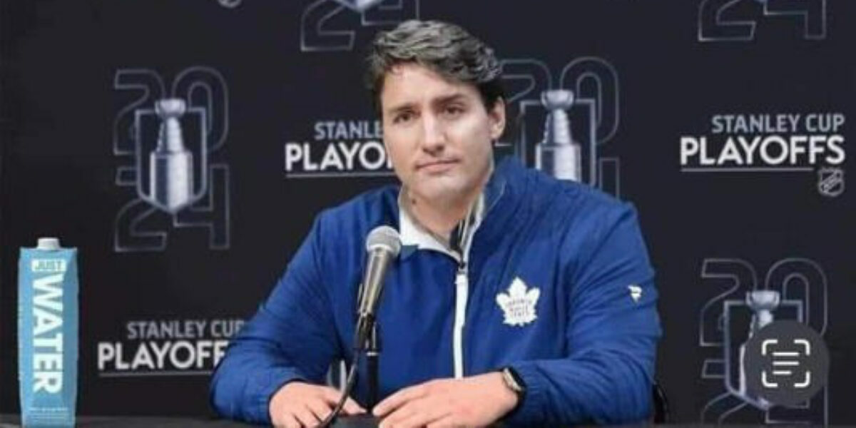 The Prime Minister as Leafs coach