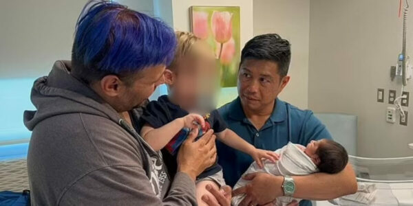 Newborn dies after California gay dads leave her in hot car ‘for hours’ only two months after adoption