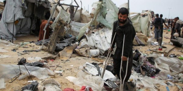 Israeli airstrike on Rafah tent camp kills 45, triggers new wave of condemnation