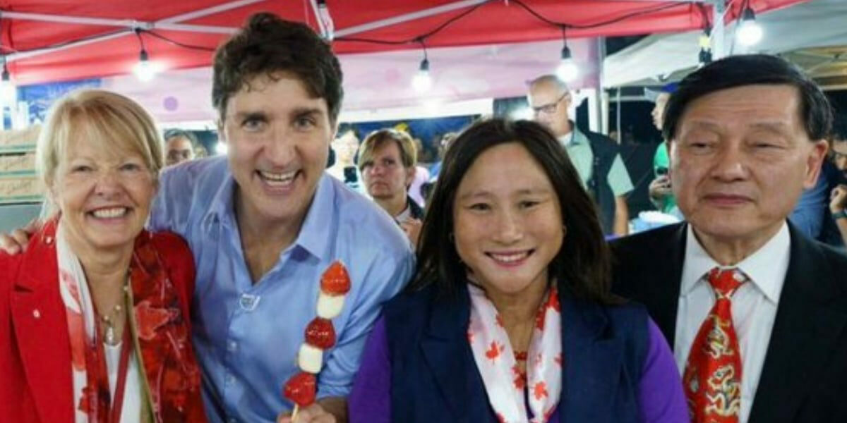 Trudeau caught cropping China Communist Party affiliate from official photos