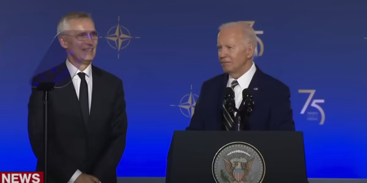 Did Joe Biden just tell a NATO general he was sleeping with his wife?