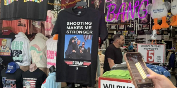 China Selling T-Shirts After Donald Trump Assassination Attempt