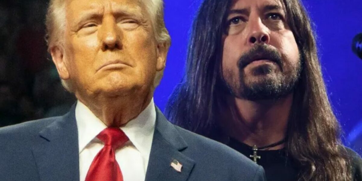 Foo Fighters to Donald Trump You’re Not Our Hero!!! Lay Off Our Music, Or Else…