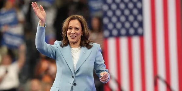 Exclusive: Kamala Harris surges ahead of Donald Trump in latest poll taken after DNC