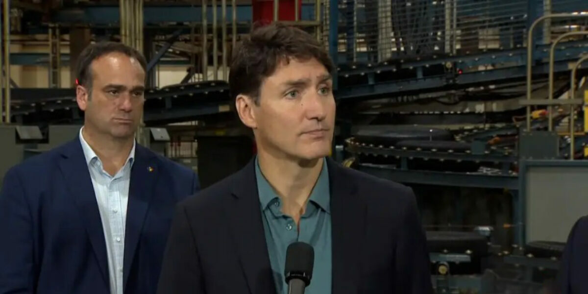 Trudeau says Poilievre urging EV tariff is ‘baloney’ as industry awaits decision