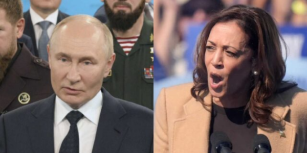 Vladimir Putin Endorses Kamala Harris for President, Praises Her ‘Infectious’ Laugh