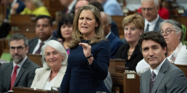 Freeland says she’s ‘not going anywhere’ despite Carney’s new role