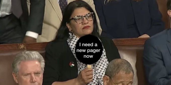 Rashida Tlaib Finds the Exploding Pager Memes ‘Disgusting’