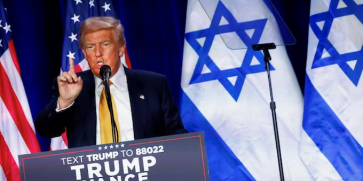 Trump says Jewish American voters would ‘really have a lot to do with’ a potential election loss