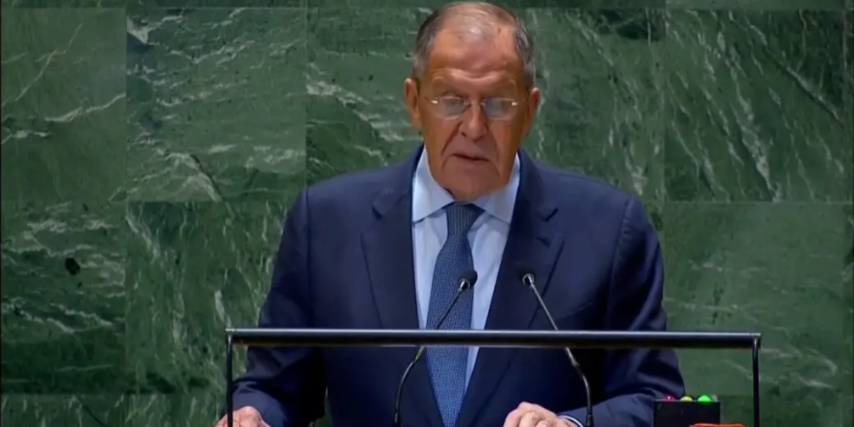 Russia warns West of its ‘nuclear power’ in fiery UN speech