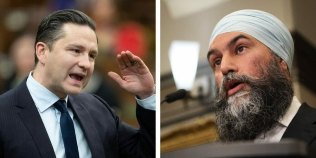 Poilievre calls Singh a ‘liar’ over support for Liberals