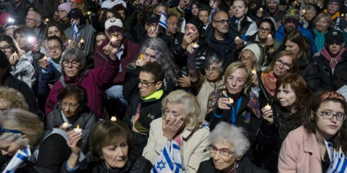 ‘We were slaughtered’: Tens of thousands show up to commemorate October 7 in Toronto