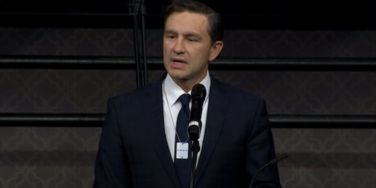 Poilievre blames Liberals for rising antisemitism in remarks at Oct. 7 commemoration ceremony