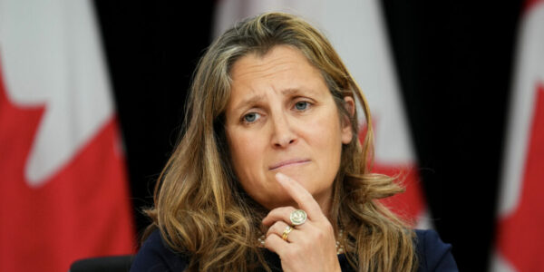 Freeland warns ‘we could spend even more’