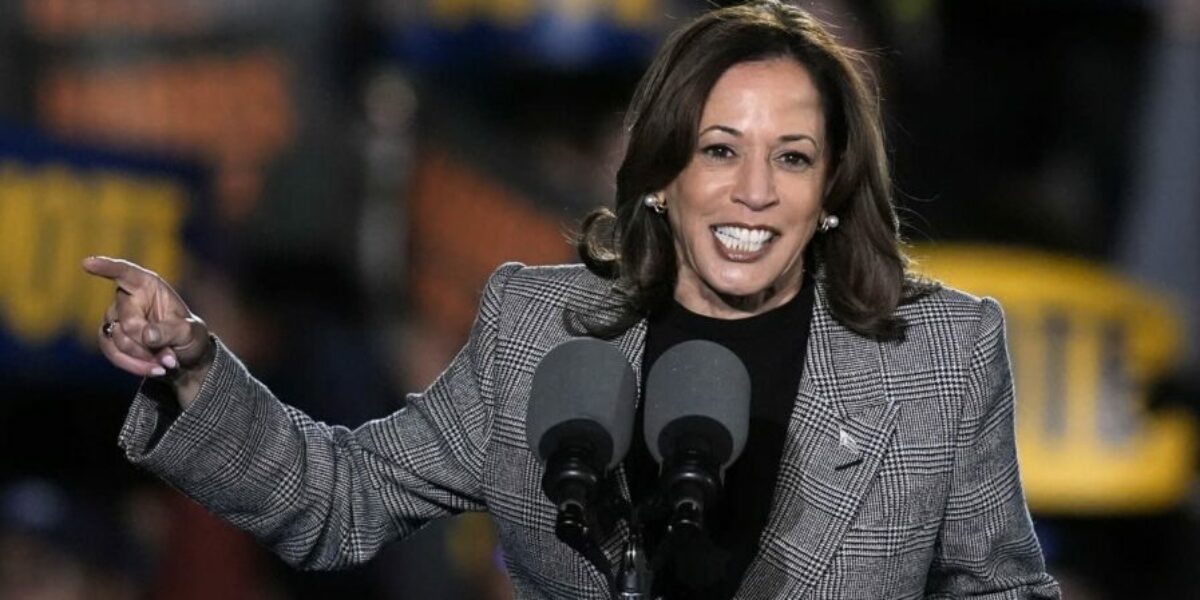 Harris is speaking at the same spot where Trump fanned anger on Jan. 6, 2021. Here’s what happened