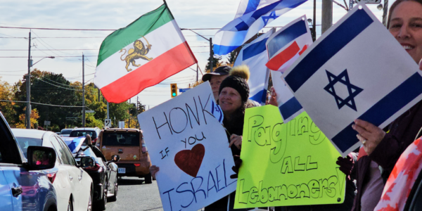 Toronto police side with pro-Hamas protesters during rally for Israel