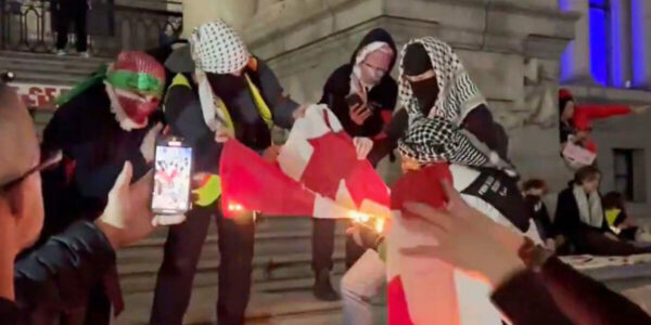 Avi Benlolo: First, they came for the Jews. Now, they’re coming for the Canadian flag