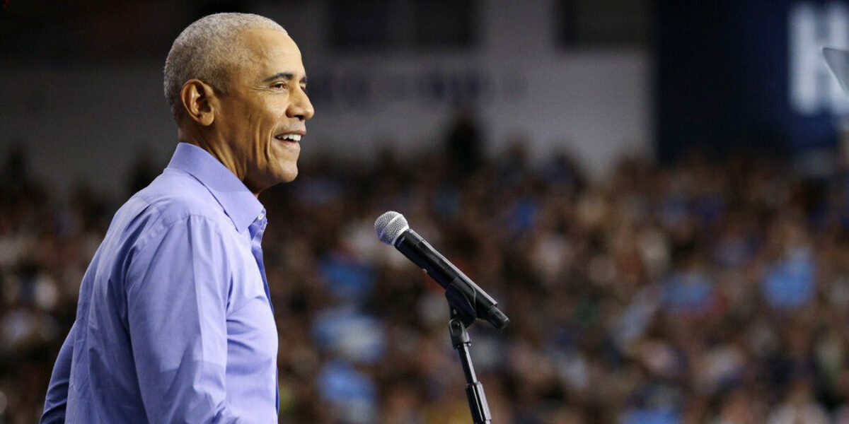 Obama Tells Black Men They’re Sexist for Not Supporting Kamala