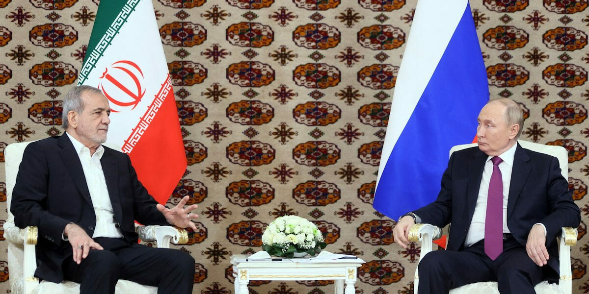 Russia’s Putin cements ties with Iranian president Pezeshkian