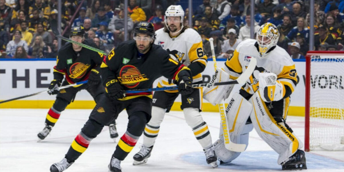 Prime Minister Justin Trudeau congratulates Canucks’ Bains on first NHL goal