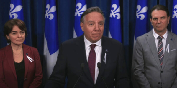 Legault wants a ‘seat at table’ to discuss Trump’s tariffs, admits Roxham Rd. problematic