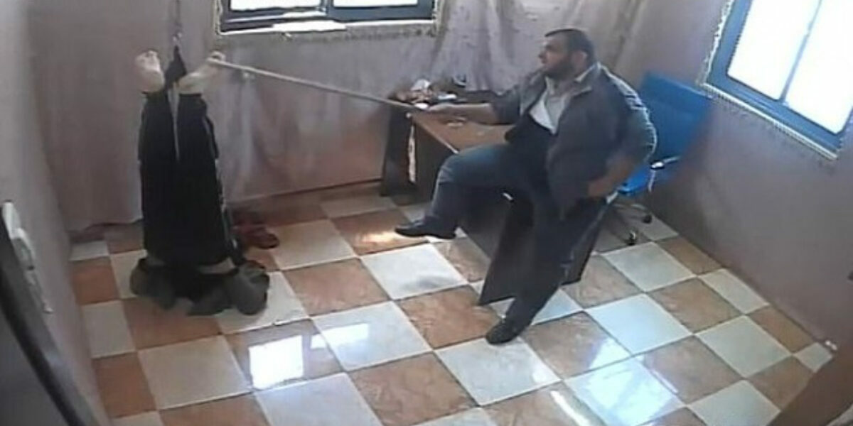 Shackled and whipped with canes: Israel uncovers ‘thousands of hours’ of sickening footage showing Hamas interrogators torturing innocent Palestinians