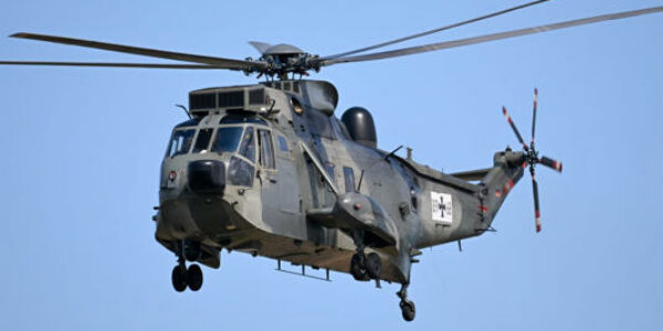 Russia strikes German helicopter with signal munitions in Baltic Sea