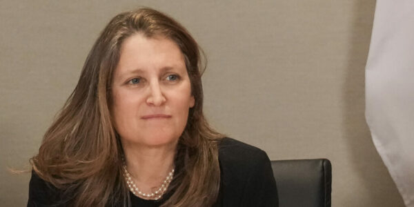 Freeland’s GLOBALIST buddy pockets $1 billion in taxpayer contracts: report