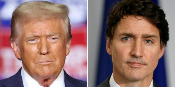 Trudeau appears to break silence on Trump ribbing