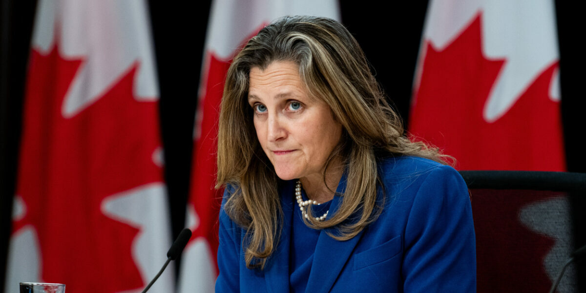 Chrystia Freeland promises a fall fiscal update as clock ticks down on 2024