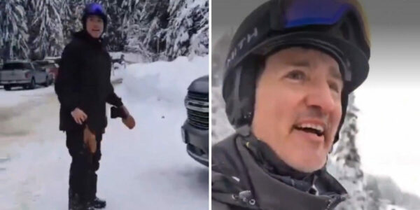 Trudeau gets CONFRONTED at the ski hill by FED UP Canadian